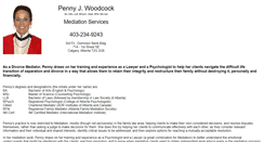 Desktop Screenshot of pennyjwoodcock.com